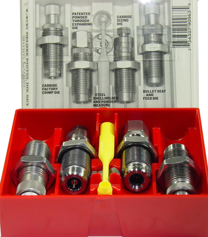 Lee Precision 90965 Deluxe 4-Die Set 40 S&W / 10mm