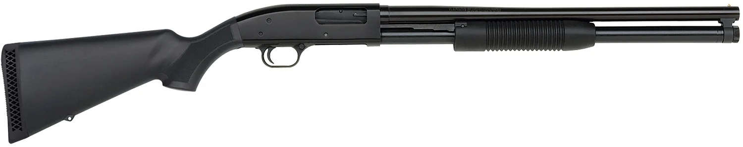 Maverick Arms 31046 88 Security 12 Gauge 3" 7+1 20" Blued Barrel, Black Fixed Synthetic Stock