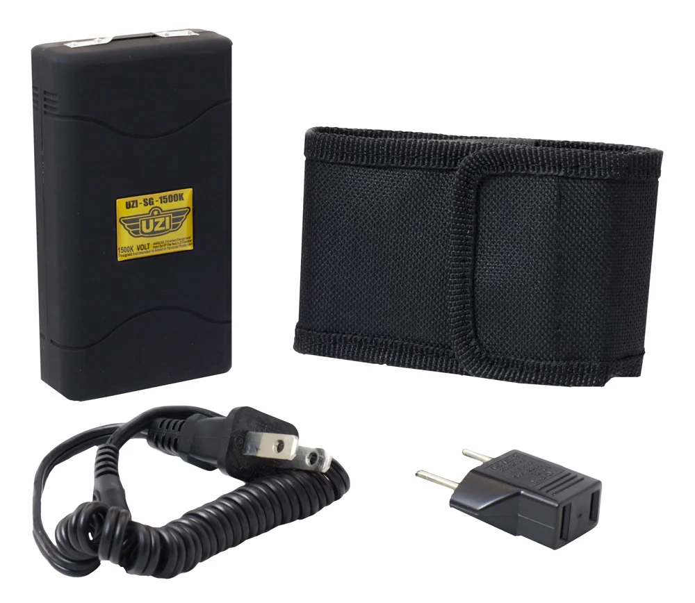Uzi Accessories UZISG1500 Stun Gun Black