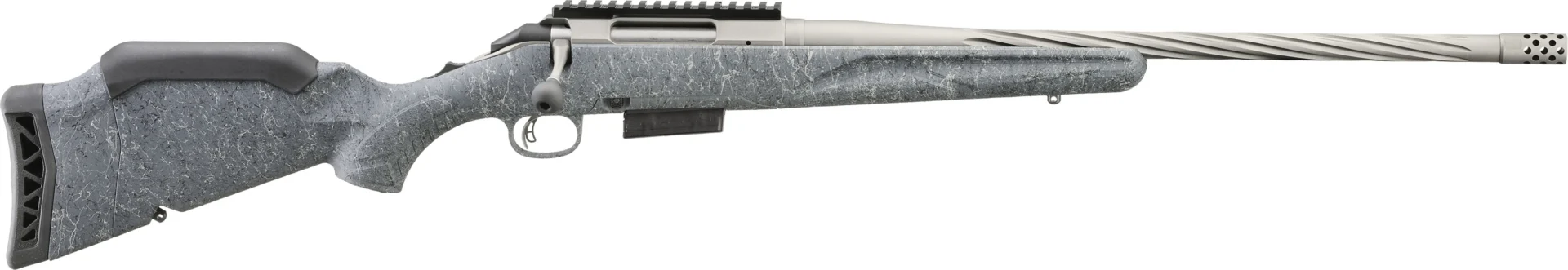 Ruger, American Generation II, Bolt Action Rifle, 300 Winchester Magnum, 20" Spi