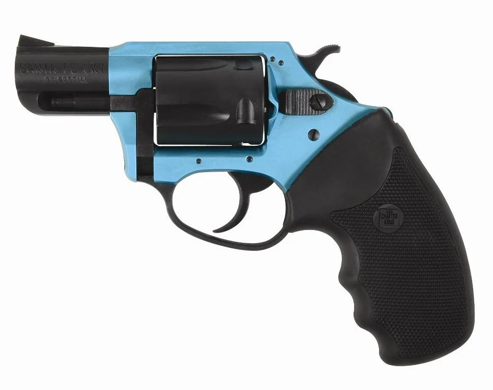 CHARTER ARMS SANTA FE SKY 38SPC TURQ/BLK