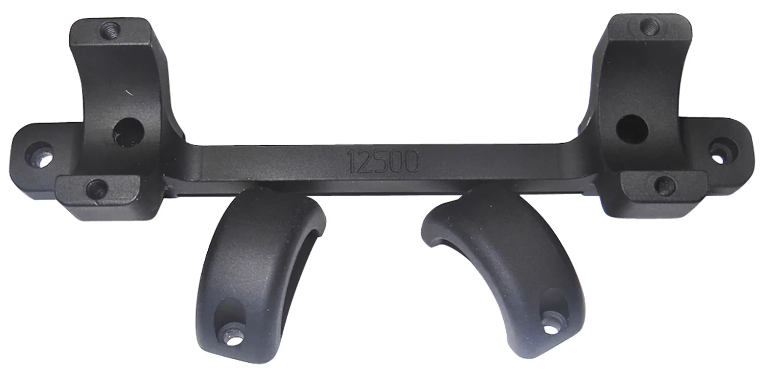 DNZ 18500 Game Reaper Scope Mount/Ring Combo Matte Black 1" Tube Fits Browning A-Bolt/A-Bolt II Long Action Rifle, Medium Rings
