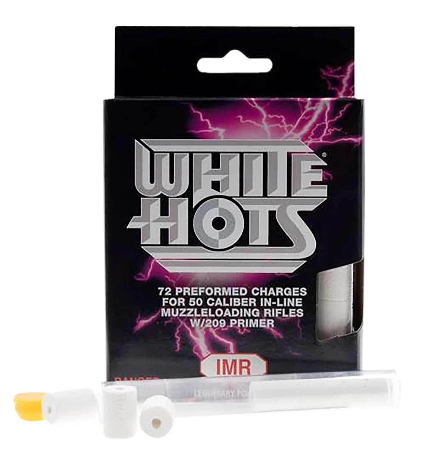 IMR WHP50 White Hots50 Cal Muzzleloader 72 Charges Per Box 16