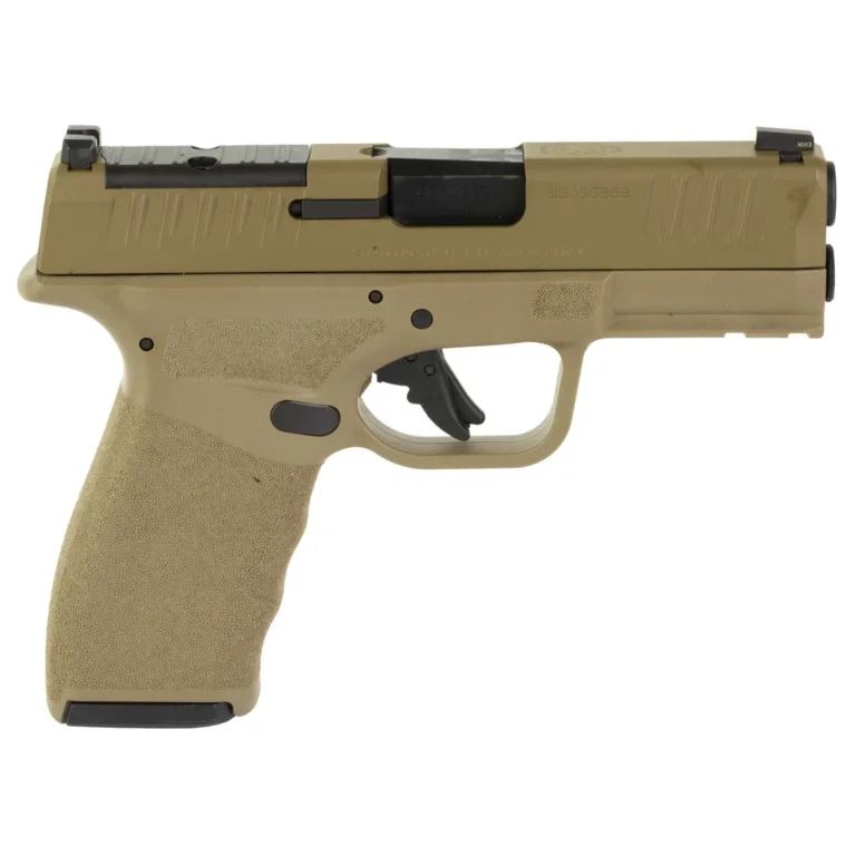 Springfield, Hellcat Pro, 9MM, 3.7" Hammer Forged Barrel, Cerakote Finish, Flat