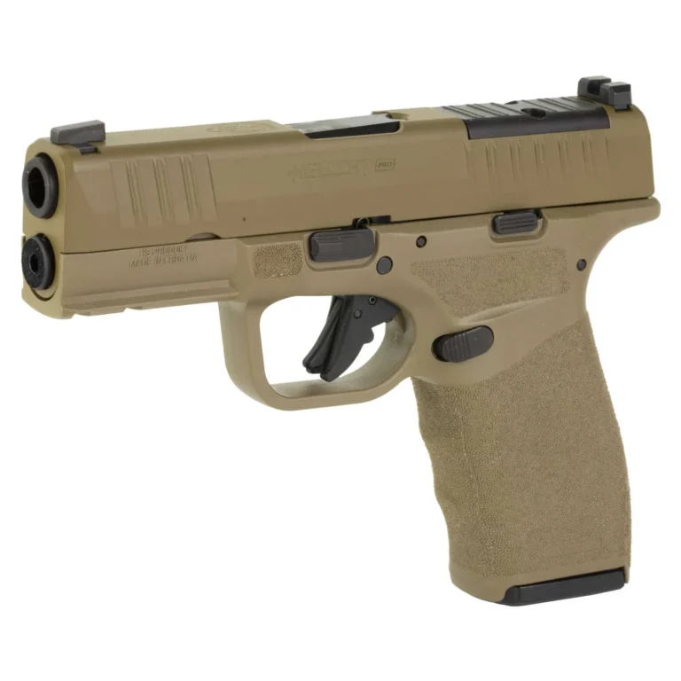 Springfield, Hellcat Pro, 9MM, 3.7" Hammer Forged Barrel, Cerakote Finish, Flat