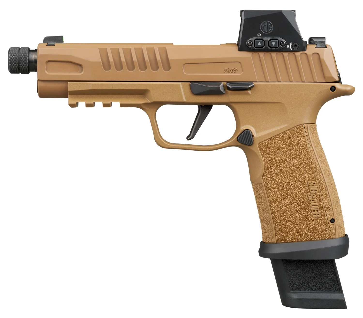 Sig Sauer, P365 FUSE TACOPS, Striker Fired, Semi-automatic, Compact, 9MM, 5.1" T
