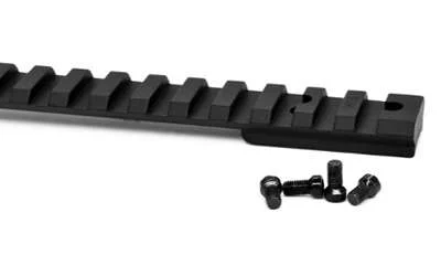 Warne, Vapor, 1 Piece Base, 15 MOA, Fits Ruger 10/22, Matte Finish, Black