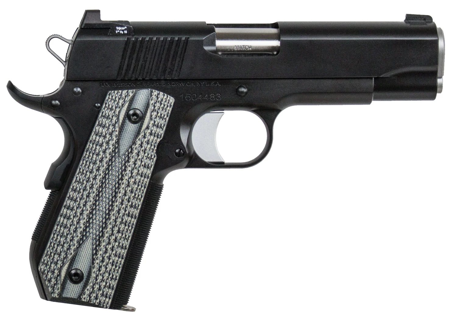 CZ DAN WESSON DW V-BOB 45ACP BLACK 4.25" NS