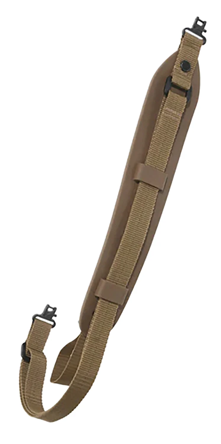 Outdoor Connection SGSS20971 Super Grip Sling Coyote Tan Nylon 48"-60" OAL Padded Rifle