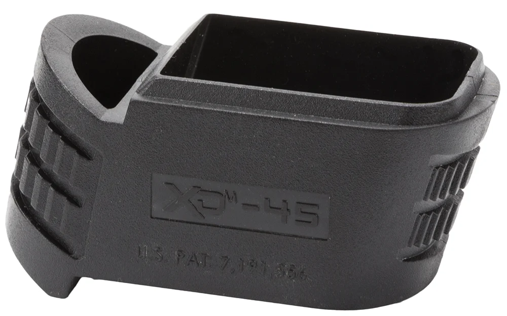 Springfield Armory XD45382 Backstrap Sleeve made of Polymer with Black Finish & 1 Piece Design for 45 ACP Springfield XD-M Compact with #2 Backstrap