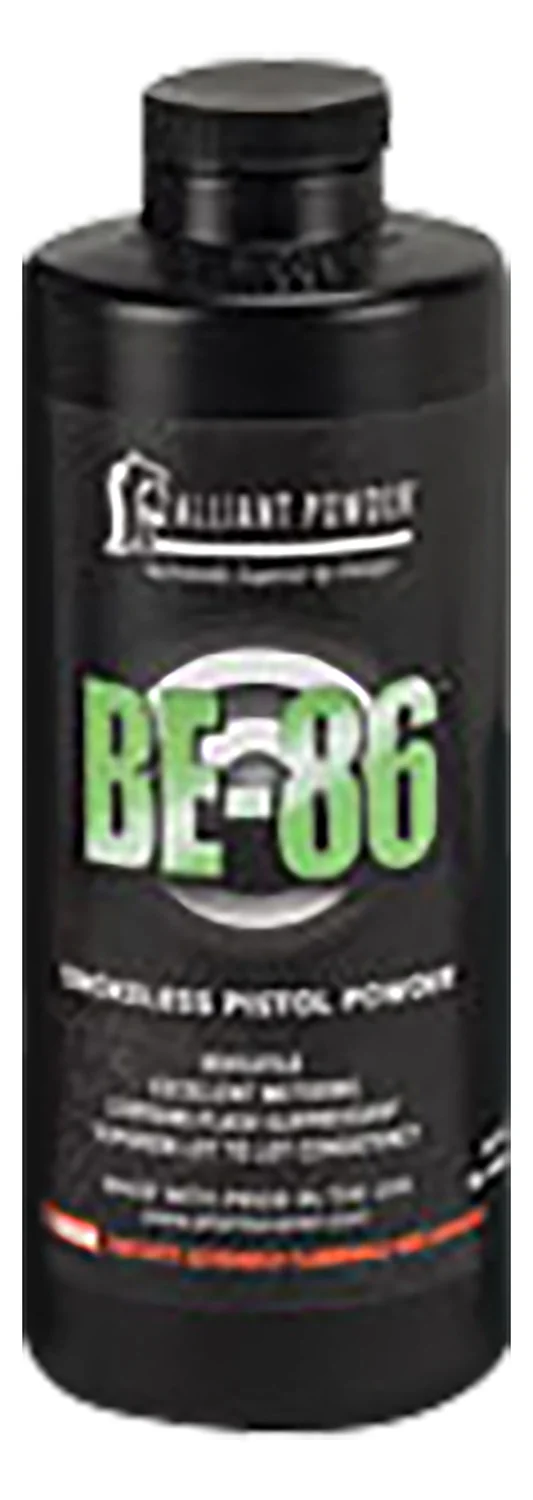 Alliant Powder BE86 Pistol Powder BE-86 Pistol Multi-Caliber 1 lb