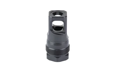 Breek Arms BRK4431 Echo Single Port Plan B Black Nitride Steel 5/8"x24 Threads 3