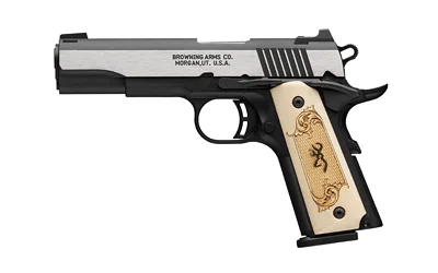 Browning, Black Label, 1911, Single Action, Semi-automatic, Metal Frame Pistol,