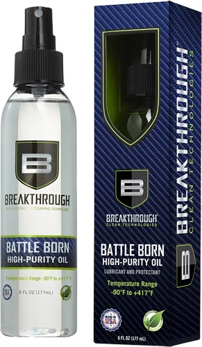 BREAKTHROUGH BATTLE BORN HIGH PURITY OIL LUBRICANT AND PROTECTANT