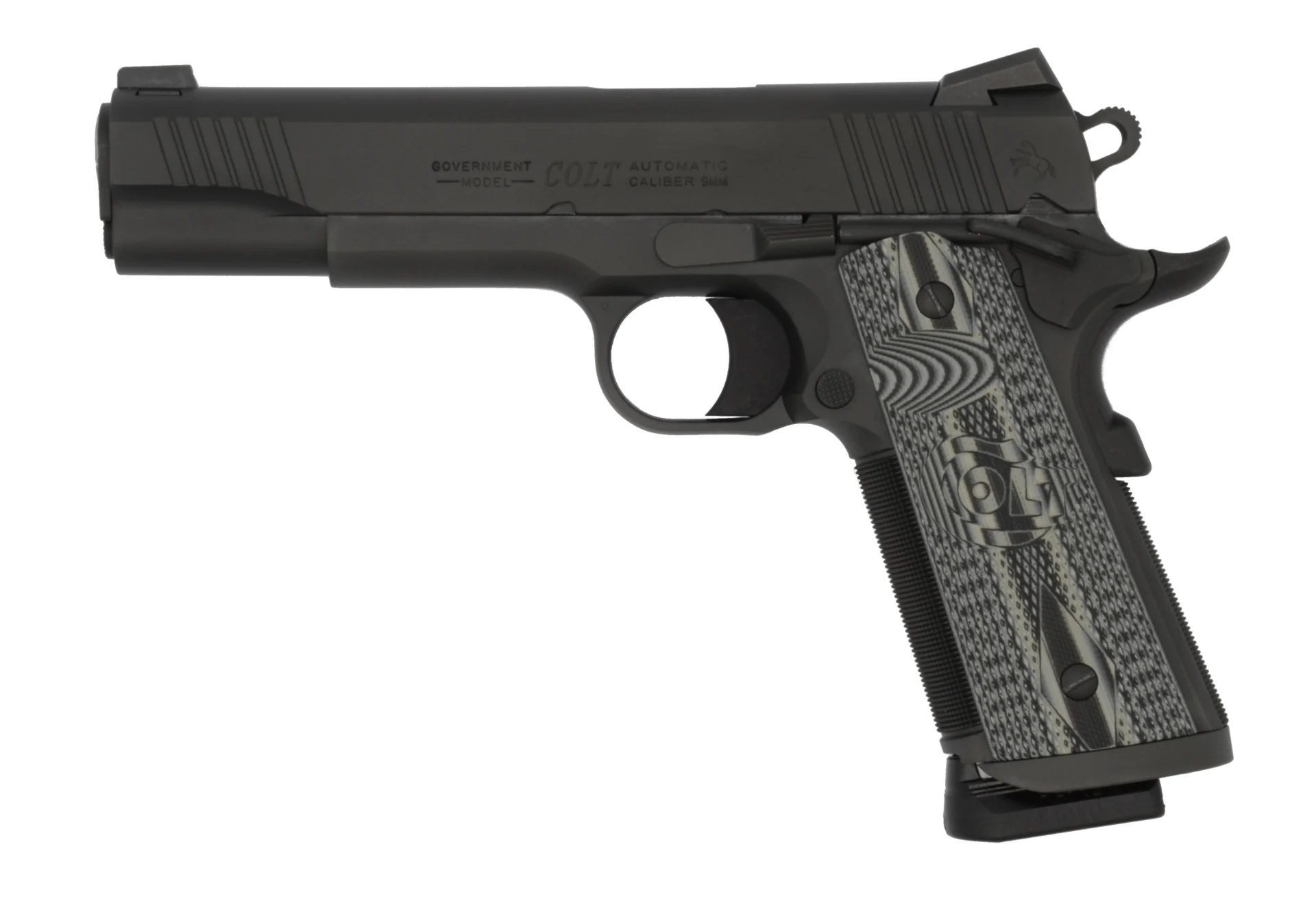 COLT COMBAT UNIT 9MM BLK 5" NS