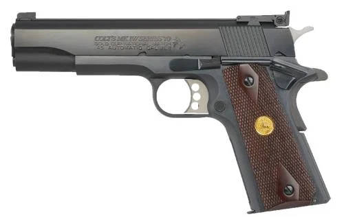 COLT GOLD CUP NAT MATCH 45ACP BL 5"