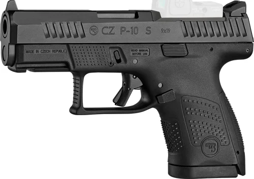 CZ, P-10S, Striker Fired, Semi-automatic, Polymer Frame Pistol, Sub-Compact, 9MM