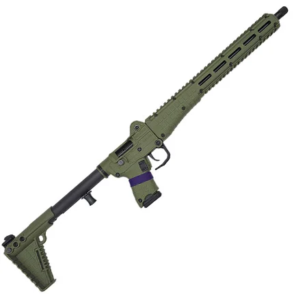 Kel-Tec SUB2000 5.7X28MM, 20 Rounds, Green, 16.15" Barrel.