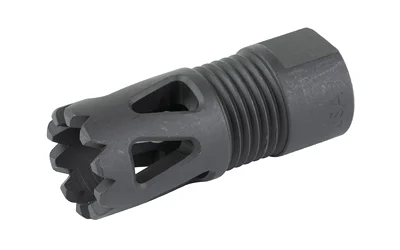 LBE FLASH HIDER TRI-PORTS 1/2X28 BLK - Image 3