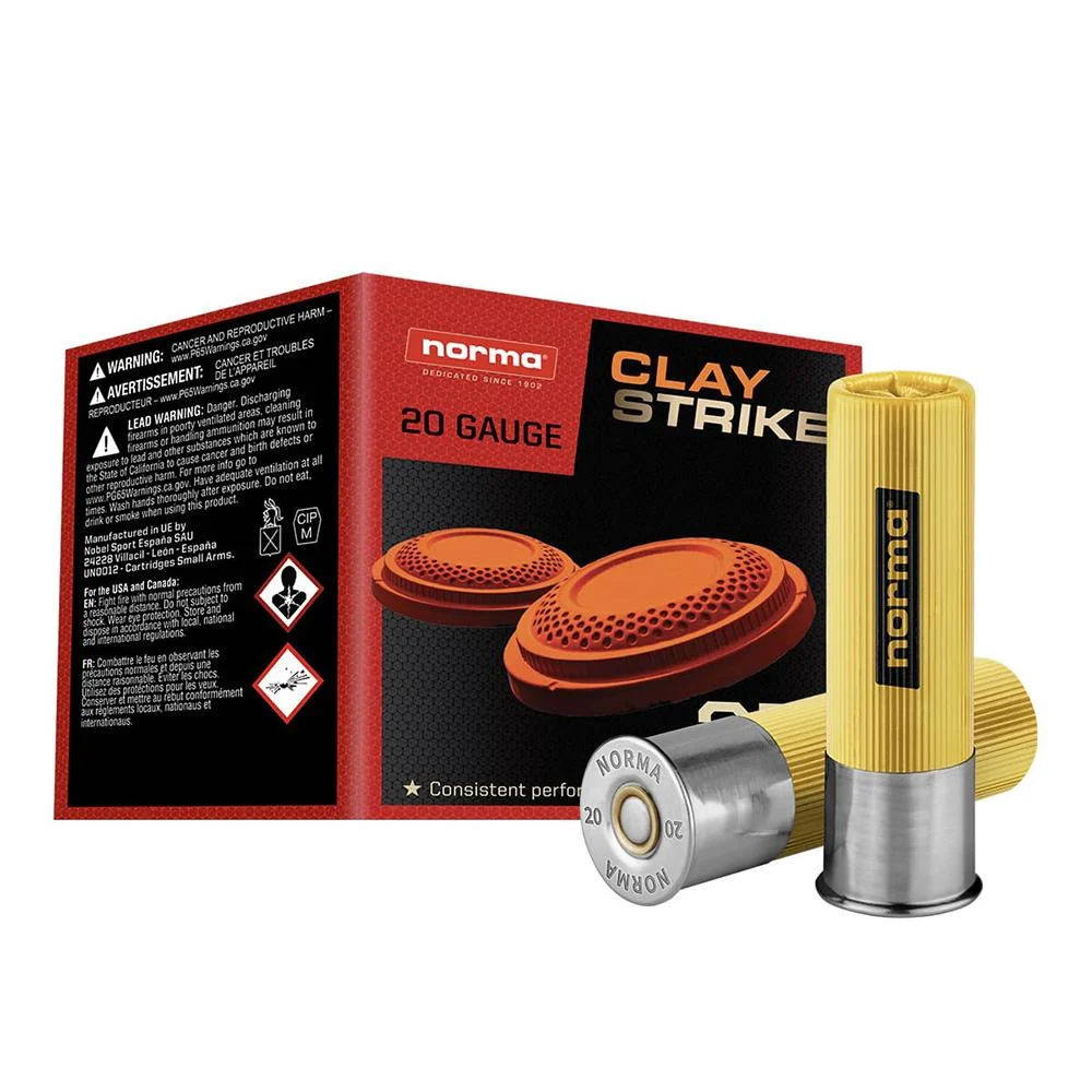 CLAY STRIKE 20GA 2.75" #8 SHOT 7/8