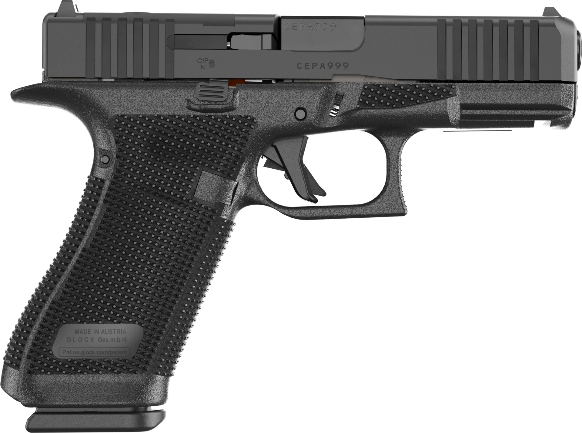 GLOCK 45 GEN6 9MM 17RD 4.02" BLK