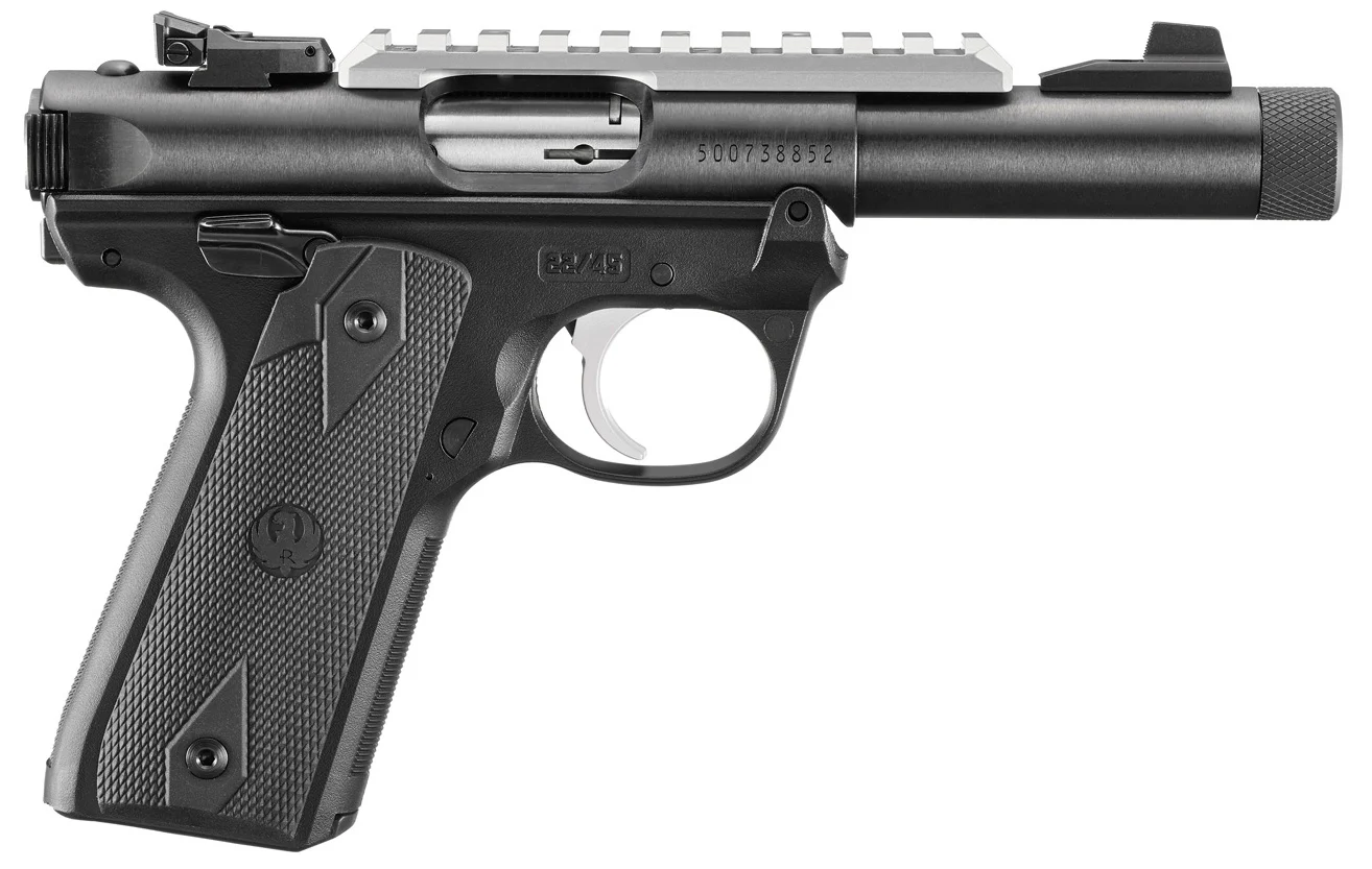 RUGER IV 22/45 22 LR 4.4" BLK 10RD OR