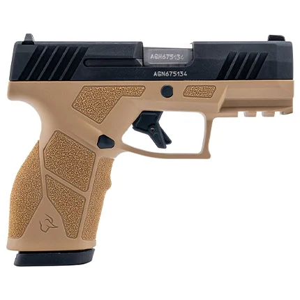 Taurus, GX2, 9MM, 3.8" Barrel, Black Slide, Tan Frame, 13 Rounds