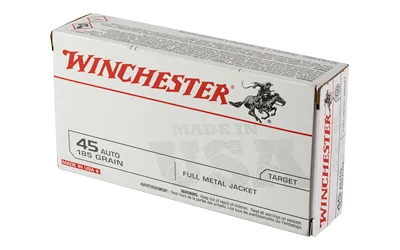 WIN USA TRGT 45AUTO 185GR FMJ 50/500 - Image 3