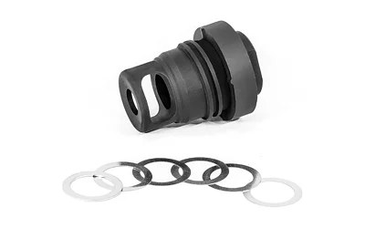 YHM MINI QD MUZZLE BRAKE 9MM 5/8"-24 - Image 2