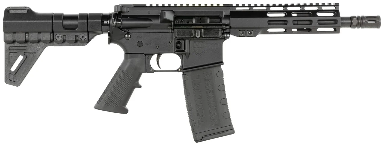 ATI MILSPORT Forged Aluminum AR Pistol - Black | 300BLK | 8.5" Barrel | 7" M-LOK