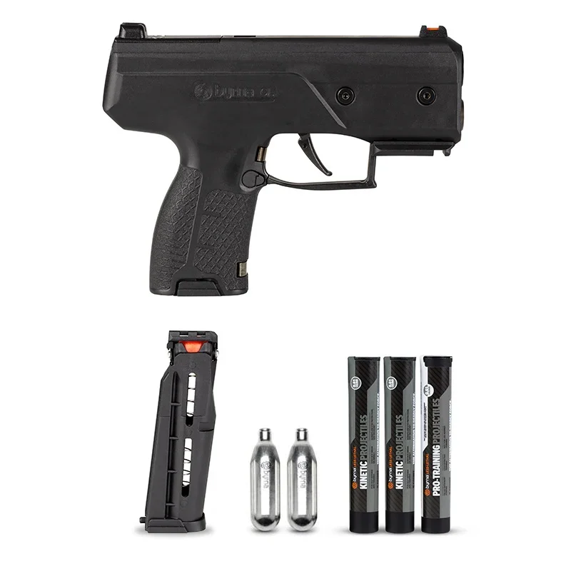 Byrna Cl Universal Kit Black W/2 Mags & Projectiles 61 Cal