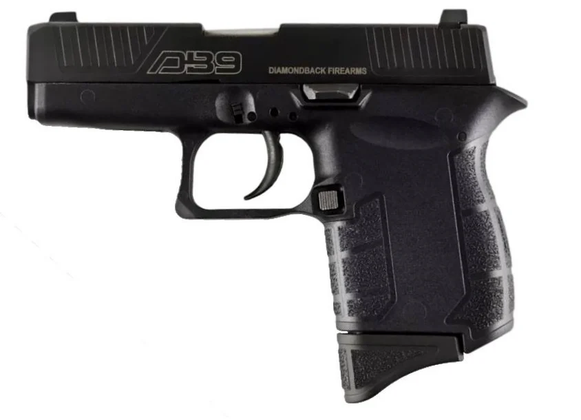 DIAMONDBACK FIREARMS DB9 GEN IV 9MM BLACK 3" 6+1