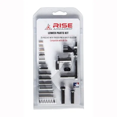 Rise Armament, Lower Parts Kit AR-15 Minus Trigger