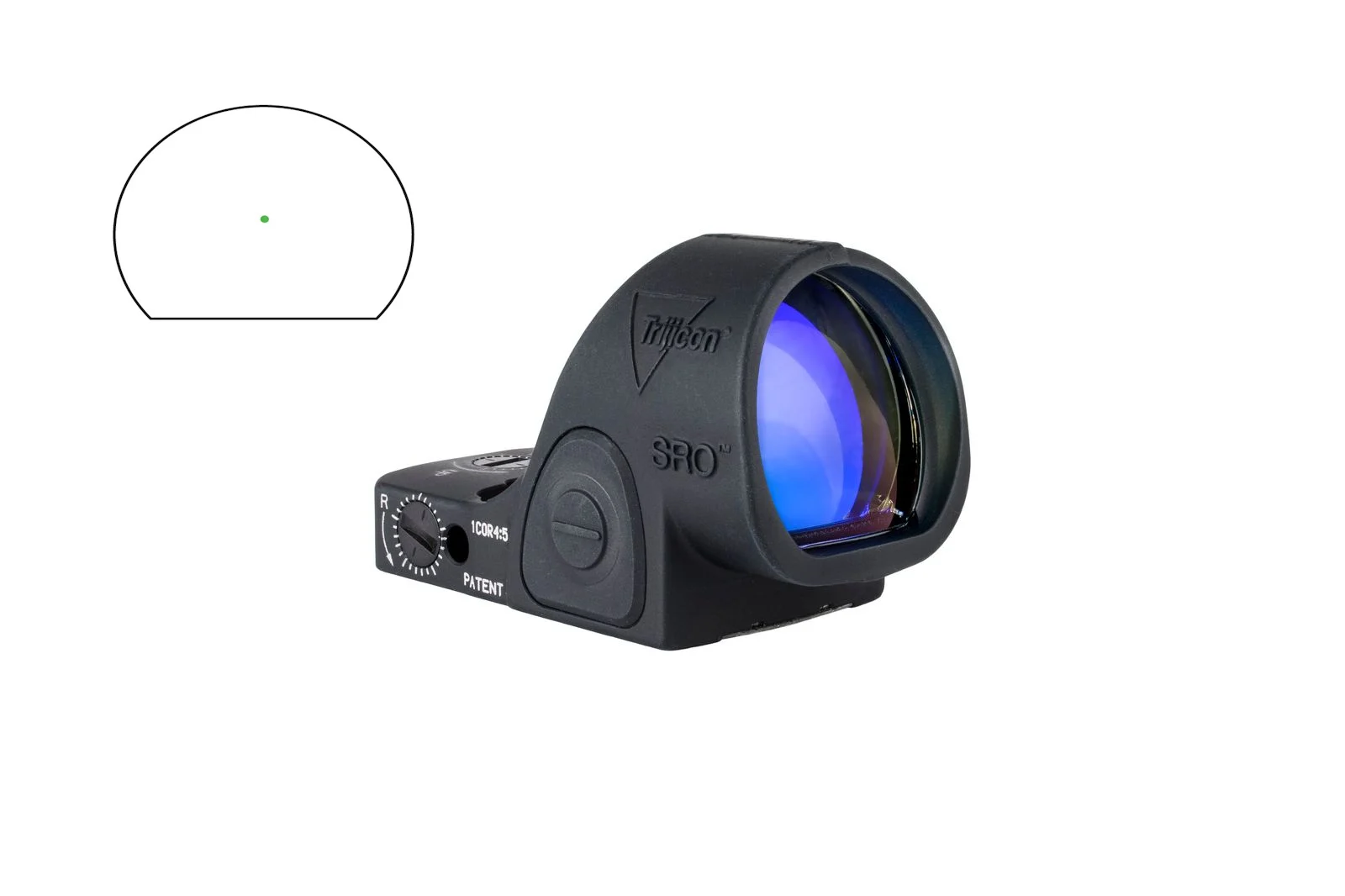 SRO 2-C ADJ. LED 20.5 MOA GRN D