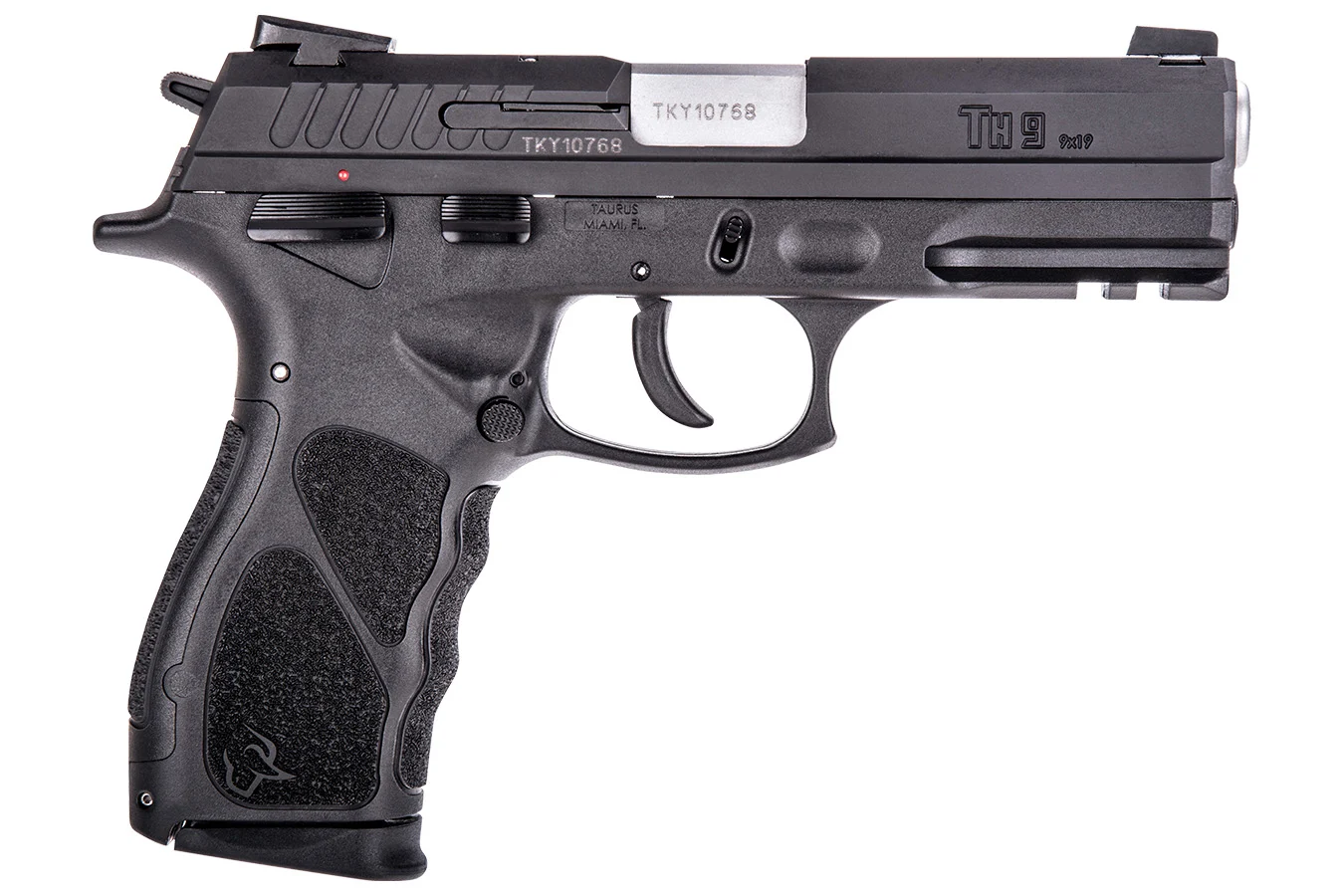 TAURUS TH9 9MM BLK/BLK 4.3" 17+1 SFTY